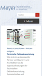 Mobile Screenshot of ib-meyer-bs.de